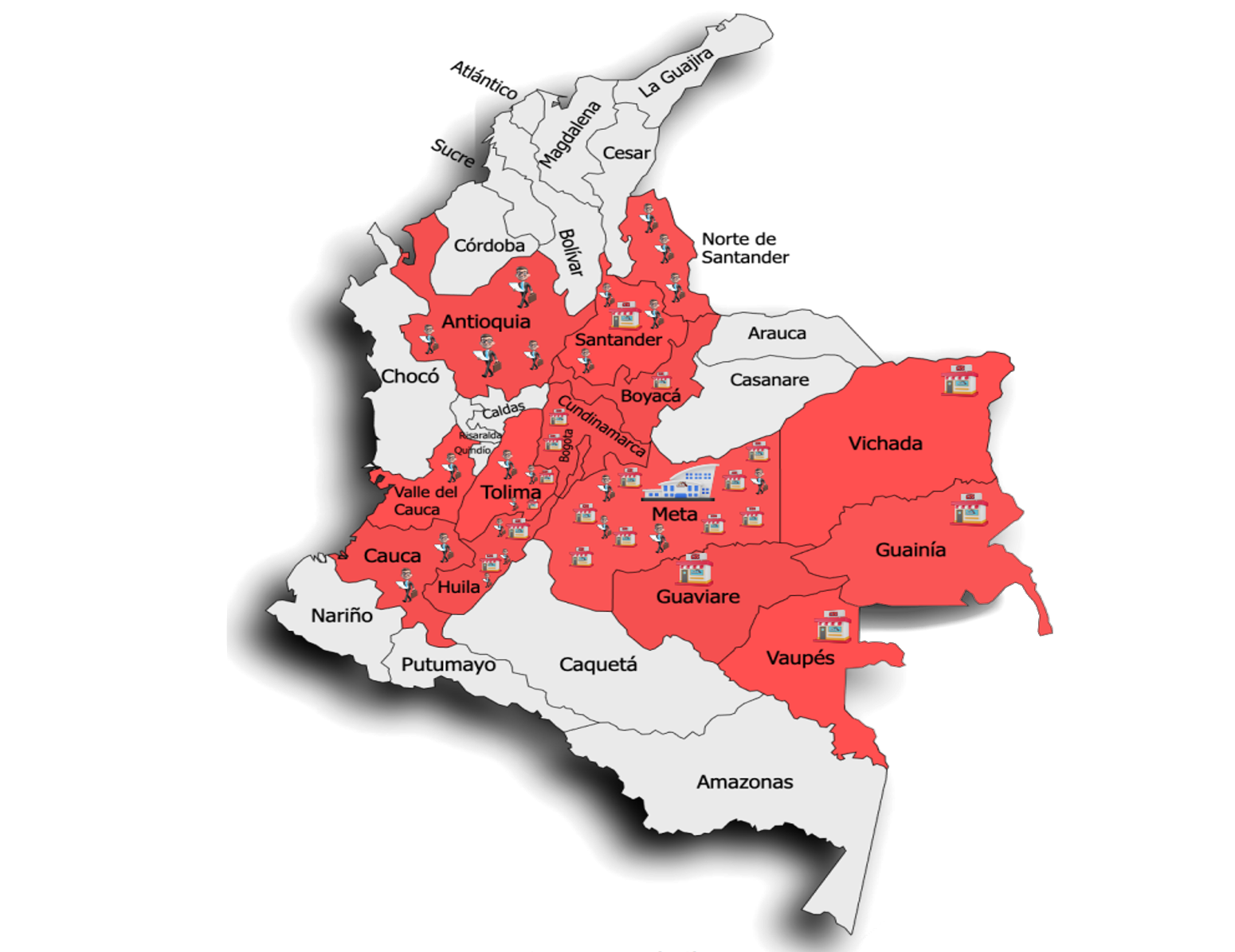 Mapa de Colombia